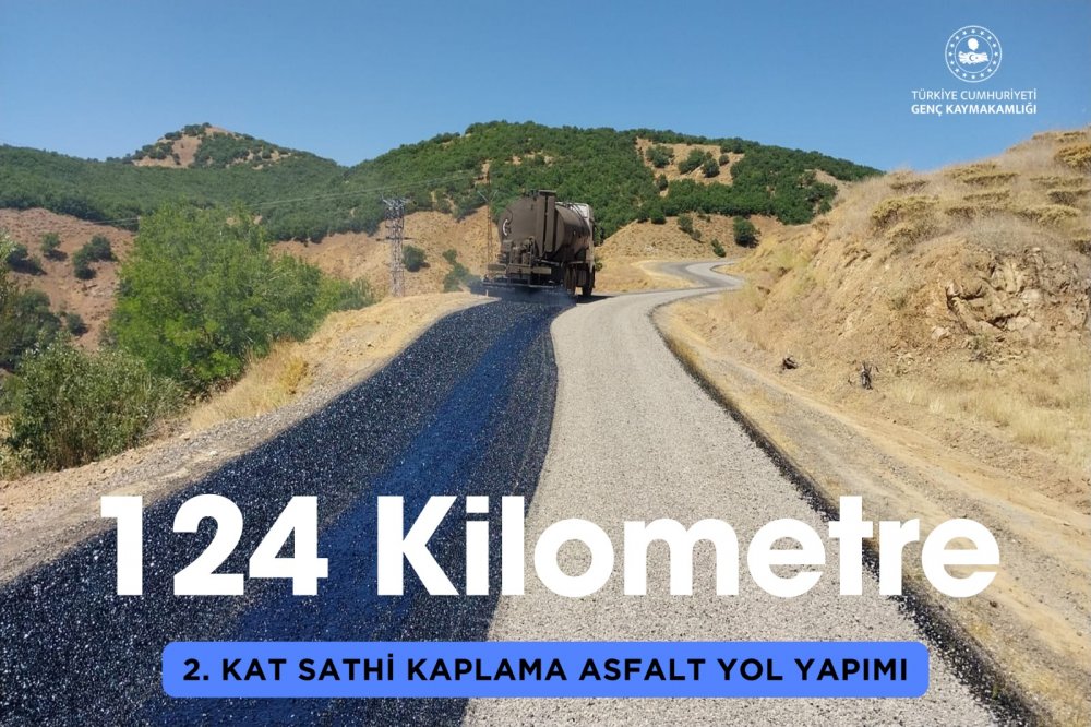 124 KM  2. KAT SATHİ KAPLAMA ASFALT YOL YAPIMI