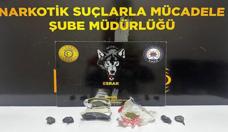 UYUŞTURUCU MADDE ELE GEÇİRİLDİ