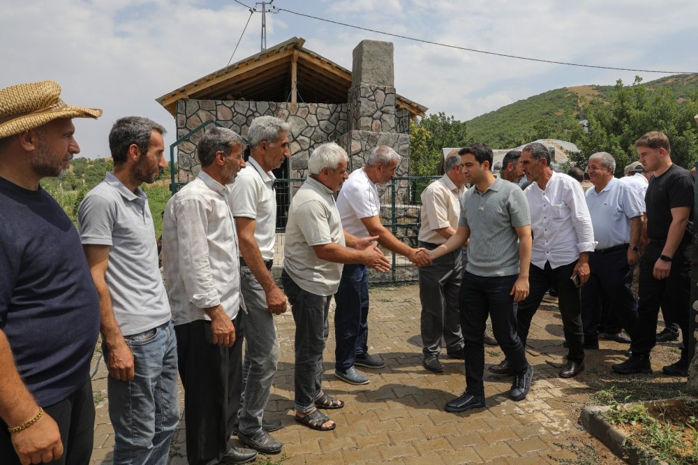 KAYMAKAM  GÜZEL  ÇANAKÇI KÖYÜNÜ ZİYARET ETTİ