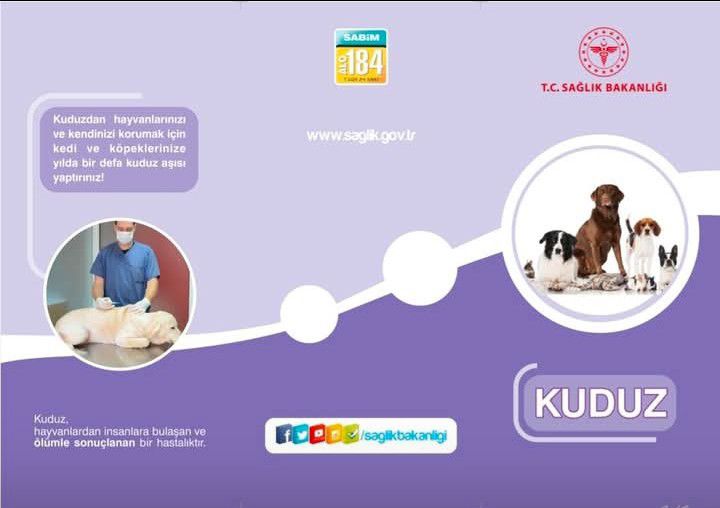 GENÇ İLÇE SAĞLIK MÜDÜRLÜGÜ`NDEN KUDUZ UYARISI