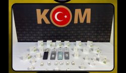 KAÇAK TELEFON VE AKSESUARLAR ELE GEÇİRİLDİ